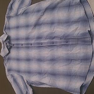 Alfani Size M Short Sleeve Button Down